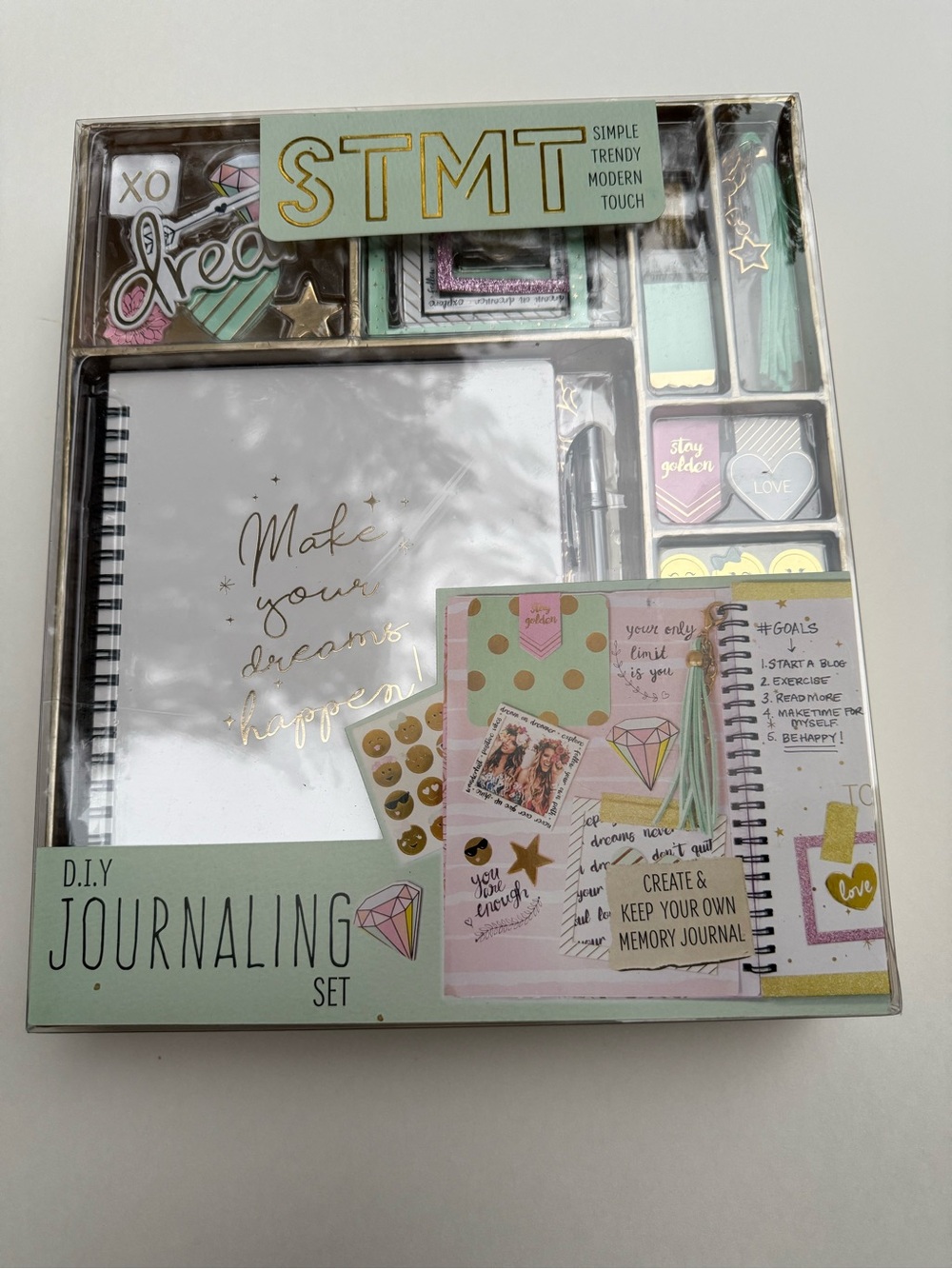 DIY Journaling Set - STMT: Craft Kit with Stickers for Girls, Art & Stationery,